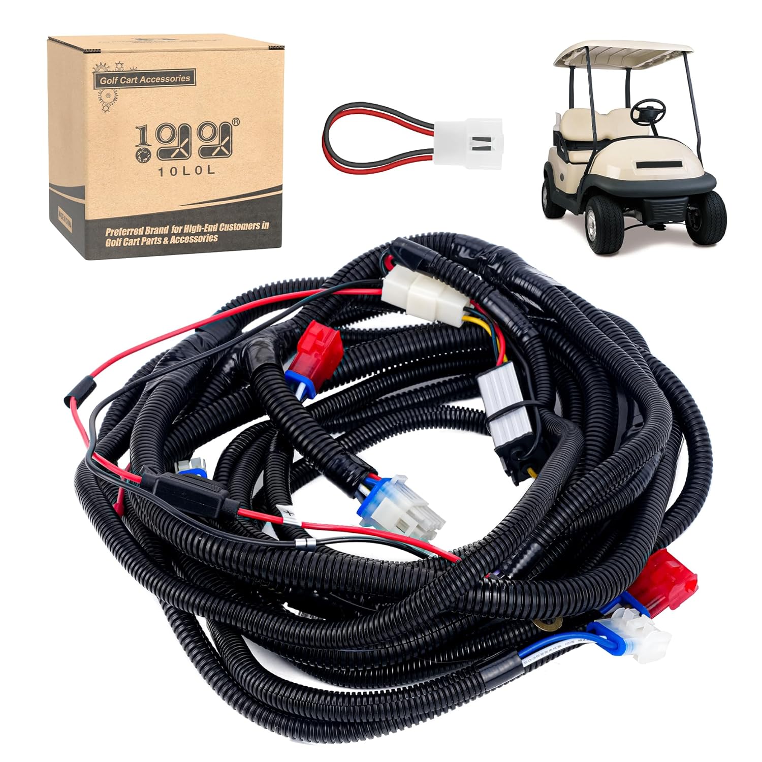 10L0L Golf Cart Main Harness Compatible with Club Car Precedent