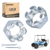 Golf Cart Hexagon Slotted Nut & Pinning for EZGO TXT 1976-Up