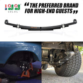10L0L Golf Cart Heavy Duty Rear Leaf Spring Kit - 4-leaf Spring for EZGO TXT 1995-2013
