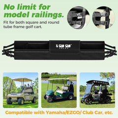 Golf Cart Front Storage Basket – No Drill, Foldable