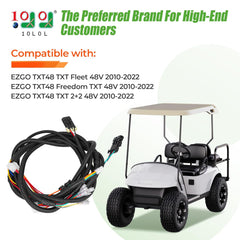 10L0L Golf Cart Complete Main Wiring Harness