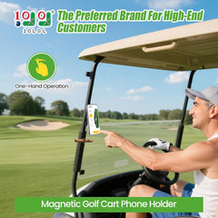 10L0L Magnetic Golf Cart Phone Holder