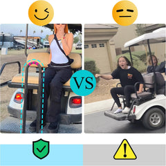 10L0L Universal Golf Cart Rear Grab Bar