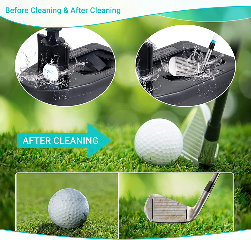 Golf Cart Ball Washer and Club Cleaning Kit Golf Cart Universal Accessories - 10L0L