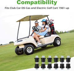 10L0L Golf Cart Front and Rear Leaf Spring Bushing and Sleeve & Screw Kit