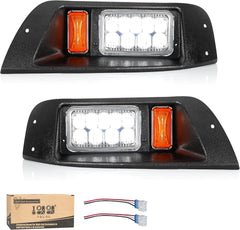 10L0L Golf Cart LED Headlight Kit for EZGO TXT