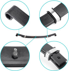 10L0L Golf Cart Heavy Duty Front 2-Leaf Spring Kit