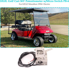 EZGO 36V Golf Cart Potentiometer w/Micro Switch