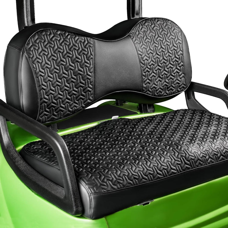 Golf Cart Seat Covers Waterproof Vinyl Seat Cover for EZGO Club Car Yamaha - 10L0L