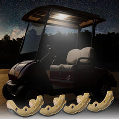 10L0L Golf Cart Brake Shoes for Club Car DS & Carryall 1981-1994