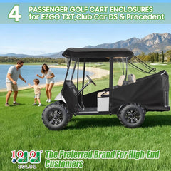 Golf Cart Enclosure for EZGO & Club Car