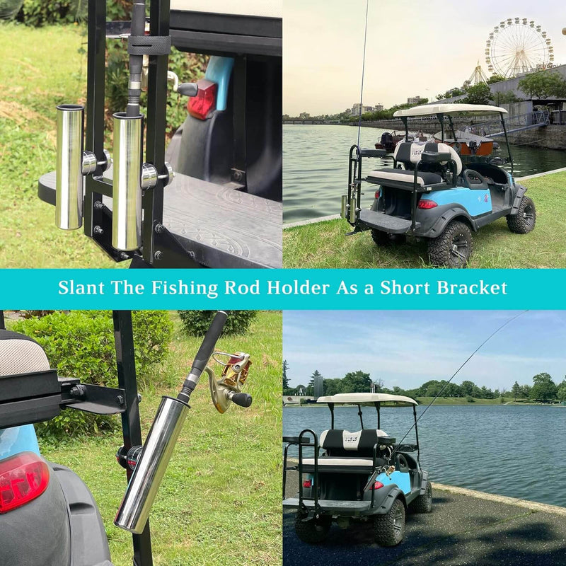 Golf Cart Fishing Rod Holder for EZGO Yamaha Club Cart - 10L0L