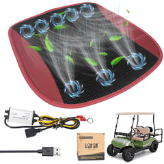 Golf Cart Seat Cover Ventilated Breathable Seat Cushion