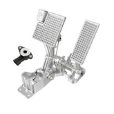 Golf cart accelerator and brake pedal