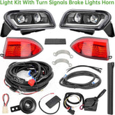 10L0L Golf Cart Light Kit,Upgraded Daytime Running for Club Car