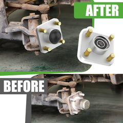 Golf Cart Front Wheel Hub Assembly with Hub Bearing/Oil Seal/Dust Cover for Yamaha - 10L0L - 10L0L
