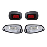 LED Golf Cart Headlight and Taillight for EZGO RXV Lght Kits 2008-2015