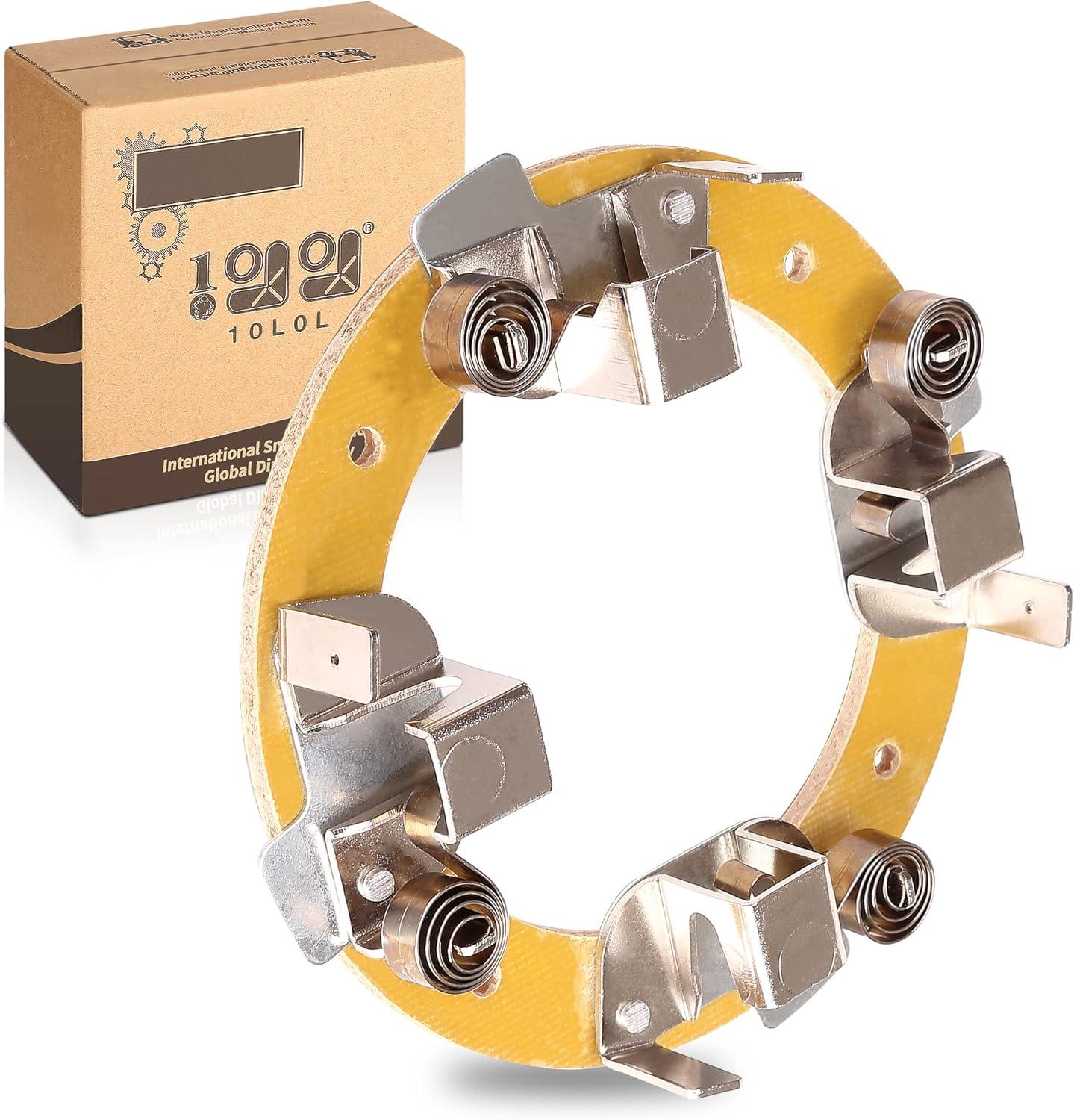 Motor Brushes Holder Brush Plate with Brush Springs Fits Yamaha