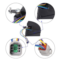 Golf Cart V-Glide Wiper Switch Assembly Club Car DS