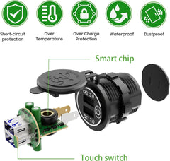 Golf Cart USB Port Universal