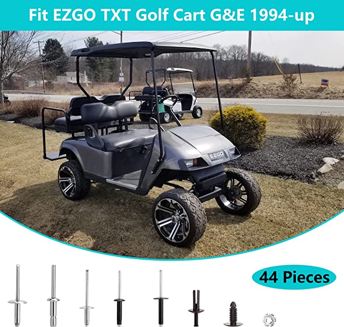Golf Cart Complete Body Rivet Hardware Kit for EZGO Golf Cart