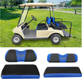 Blue golf cart seat cover