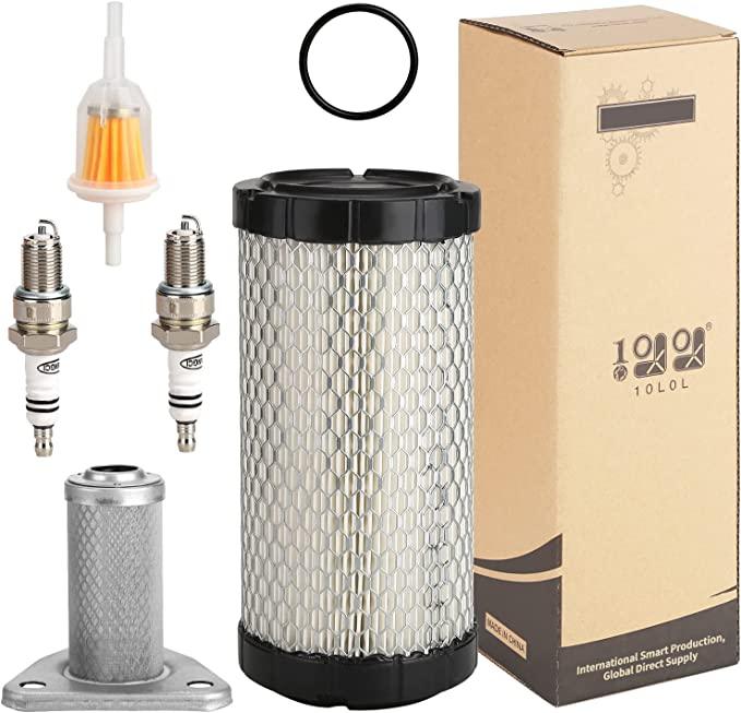 EZGO Golf Cart Tune Up Kit for TXT RXV Air Filter Oil Filter Fuel Filter Spark Plug