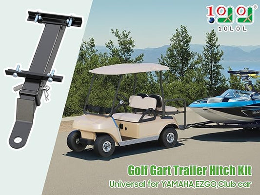 The Golf Cart Trailer Hitch, your cart's savior when it breaks down
