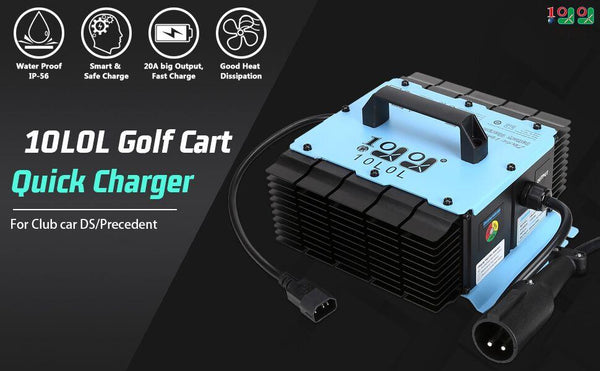 Do you need a special charger for golf cart batteries?