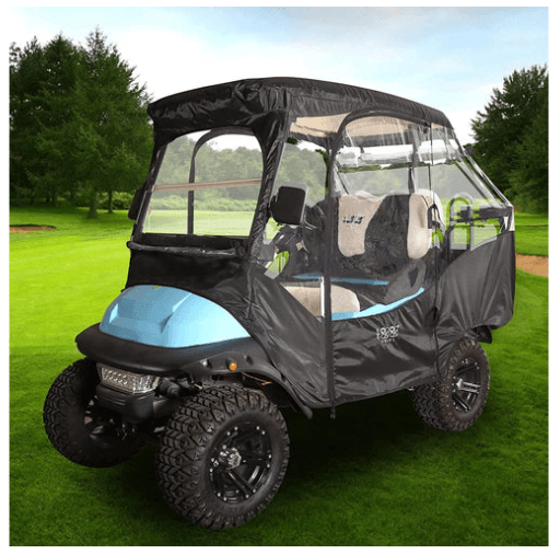 10L0L 2+2 Passenger Golf Cart Enclosure Installation Tutorial - 10L0L