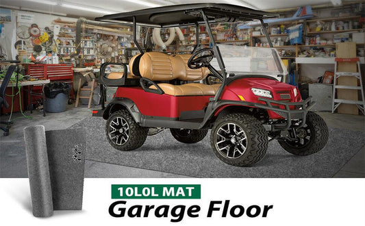 10L0L Full Scene Full Size Golf Cart Floor Mats Buy It Now It's No Problem - 10L0L