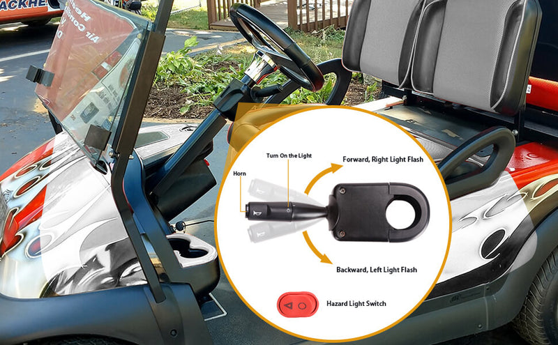 golf cart Turn signal switch Importance for road legal golf carts