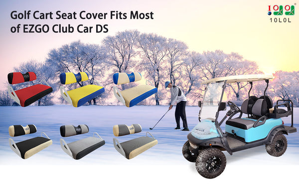 Enhance Your Golf Cart Comfort with Knitted Seat Covers from 10L0L