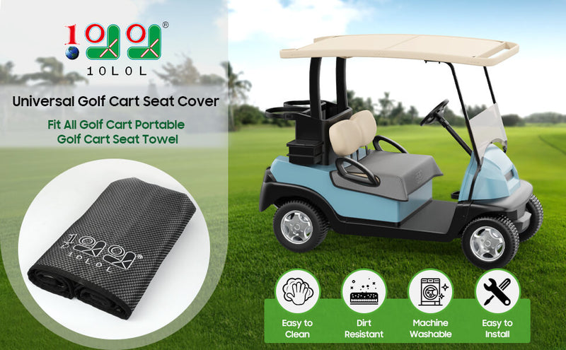 Golf cart seat mats enhance comfort and style on the course - 10L0L