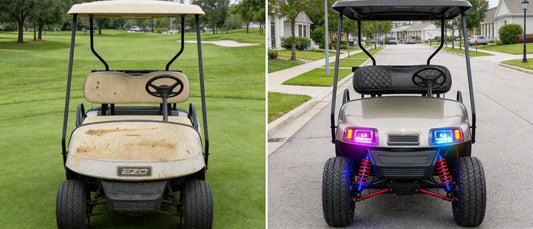 How an EZGO TXT Owner Improved Comfort and Reliability with 10L0L Accessories