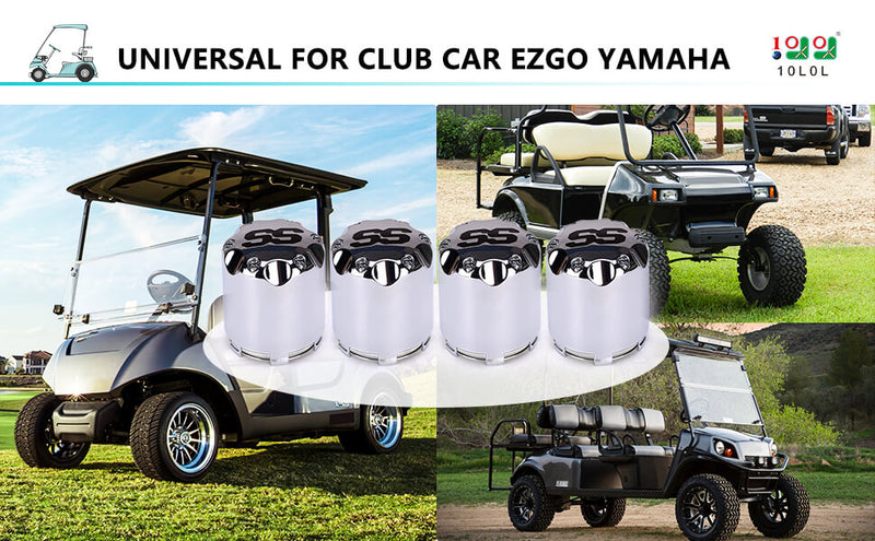 how many wheels does a golf cart have ?