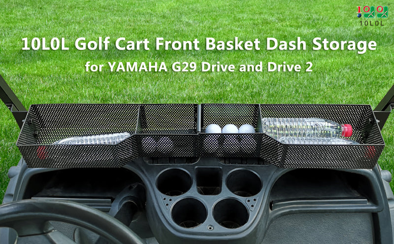 How to Install a Front Storage Basket for Golf Carts ?