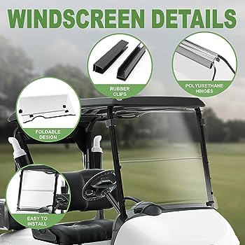 Top 5 Golf Cart Windshields