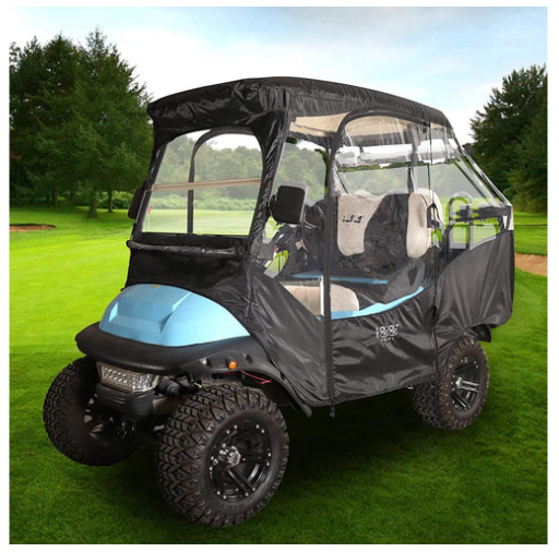 10L0L 2+2 Passenger Golf Cart Enclosure Installation Tutorial