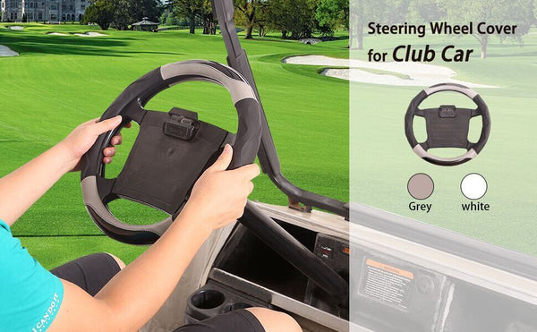 Elevate Your Golf Cart Experience with a Stylish Steering Wheel Cover