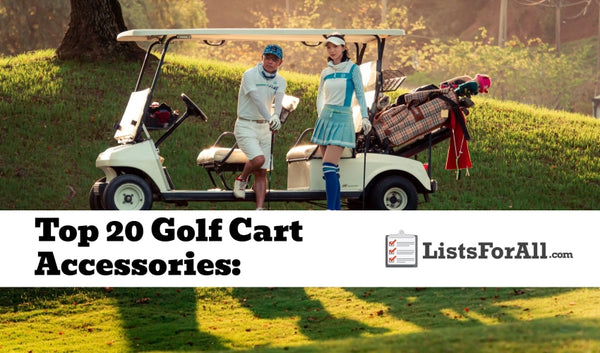 Must Have Golf Cart Accessories Listing