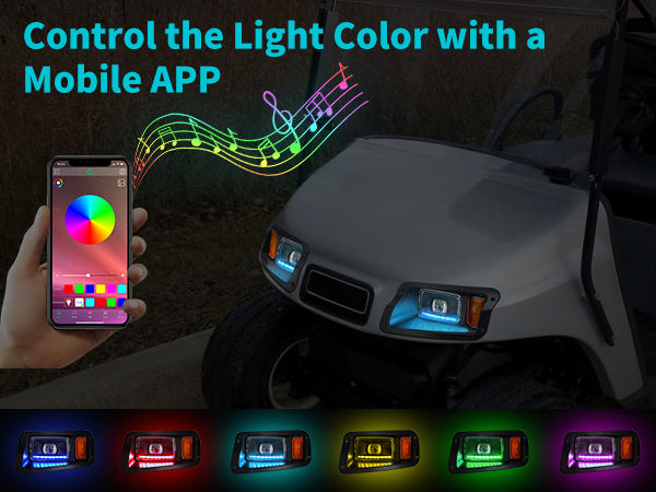 5 Reasons You Have to Install 10L0L Golf Cart Intelligent Voice-Controlled Ambient Lights