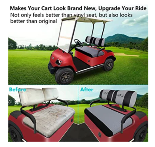 10L0L Golf Cart Seat Cover fit for G22 Installation Instructions