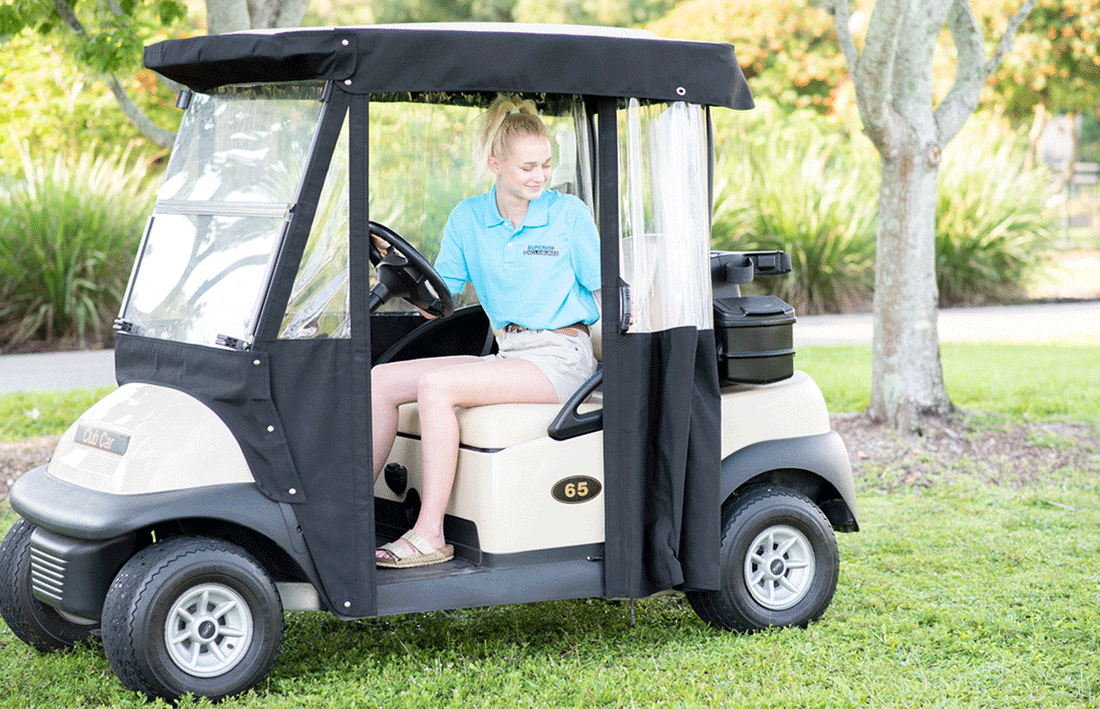 About 10L0L Golf Cart Cover from Golfholics Evaluation Reports - 10L0L