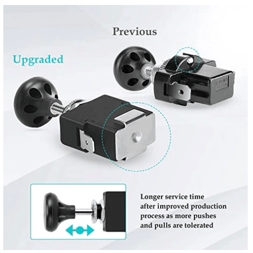 About 10L0L Universal Golf Cart Headlight Push Pull Switch Installation - 10L0L