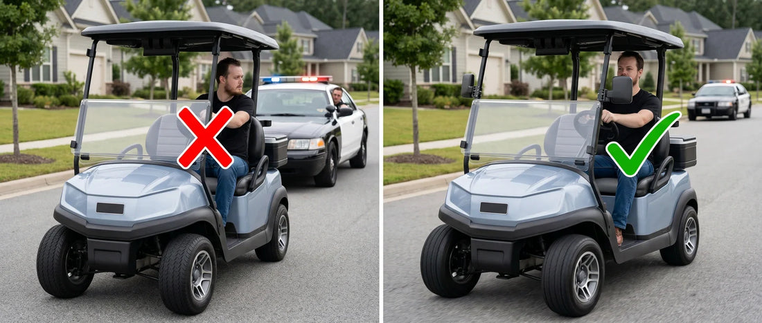 Are Golf Cart Mirrors Required? (Safety, Laws & Best Options Guide)