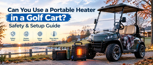 Can You Use a Portable Heater in a Golf Cart?