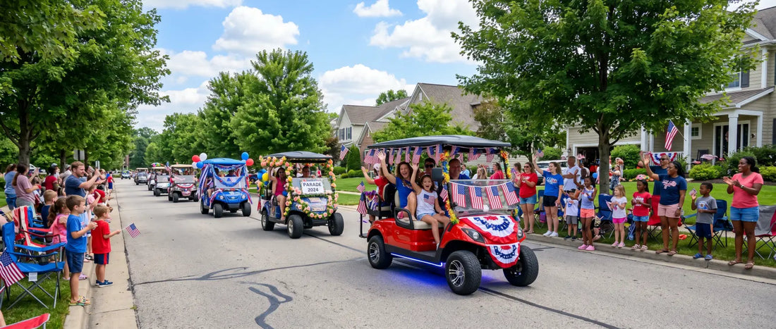 Celebrate Independence Day: 10 Ways to Upgrade Your Golf Cart for the Holiday