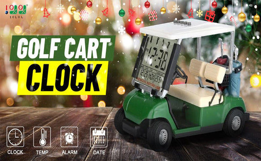 Christmas Golf Cart Themed Gift Options - 10L0L