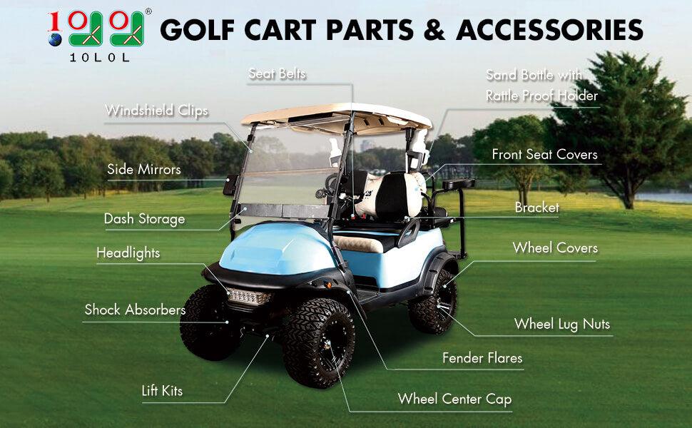 Common accessories that can decorate your golf cart - 10L0L